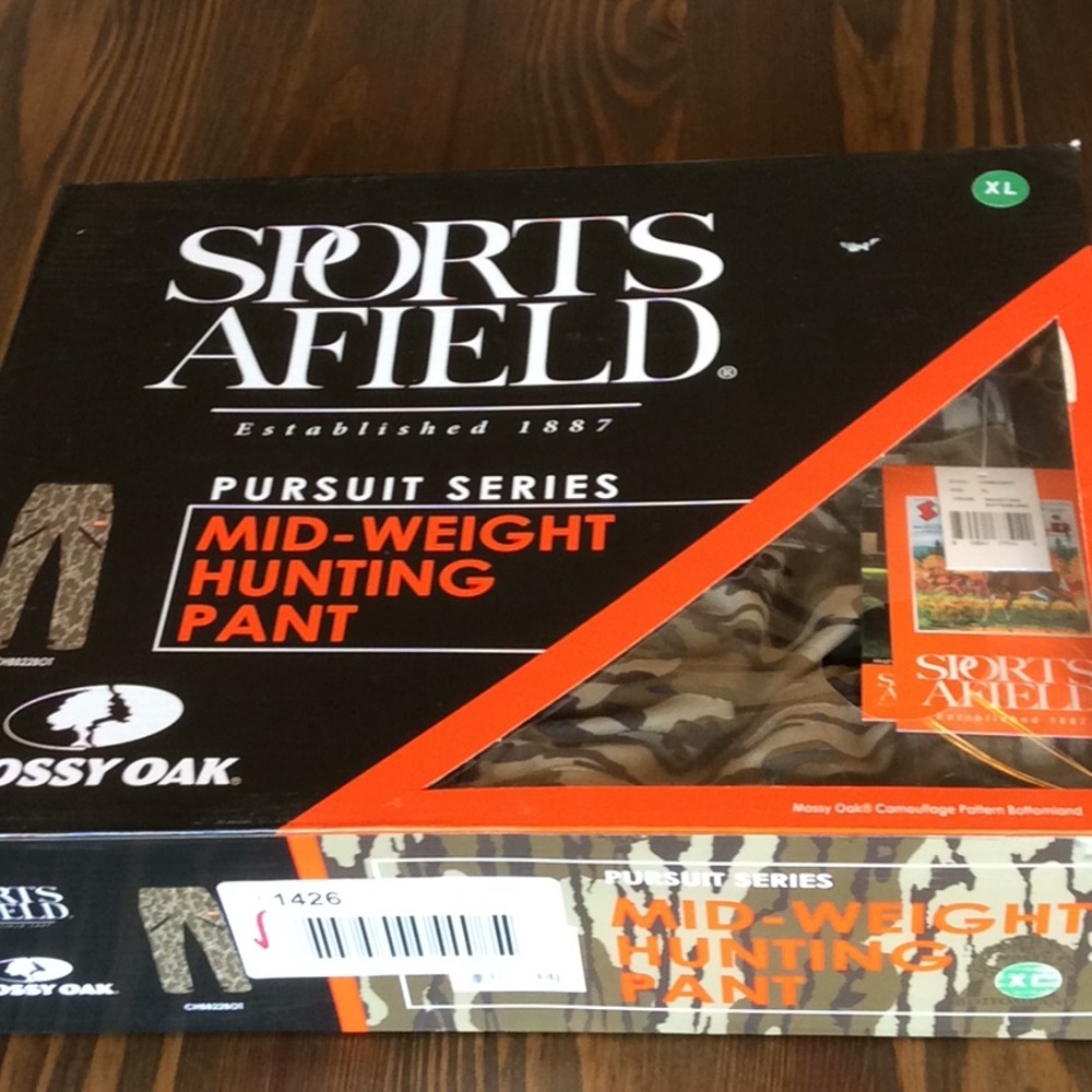 FINAL SALE PRICE NIB Sports Afield Camo Hunting Pants